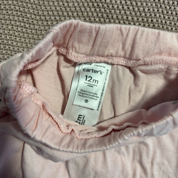 Carter's Gray and Pink Leopard Print One Piece Set - Picture 5 of 5